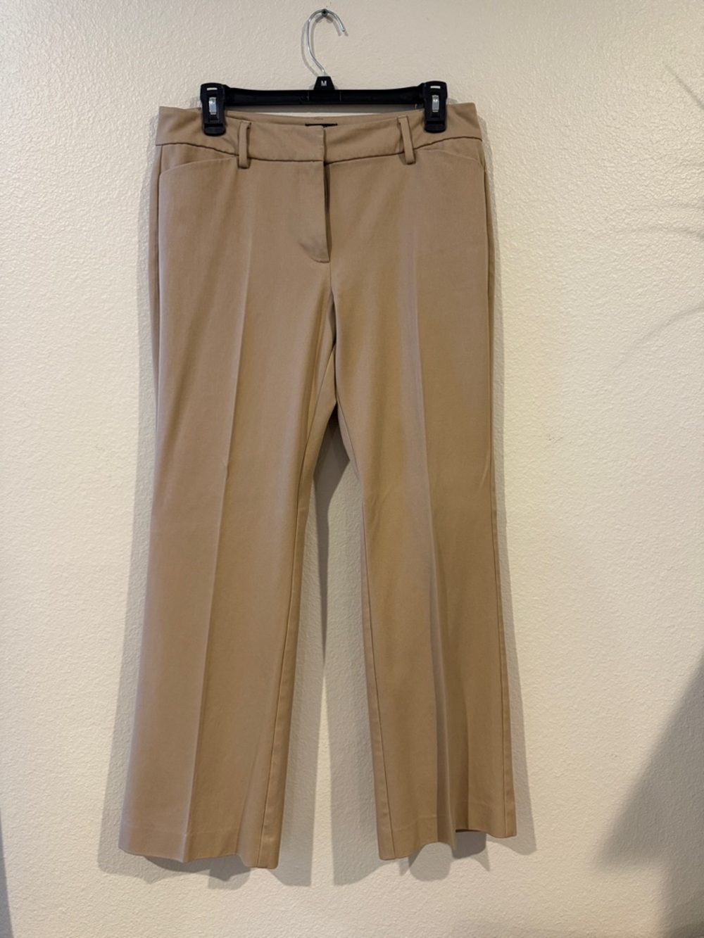 Ann Taylor Petite Tan Signature Dress Pants